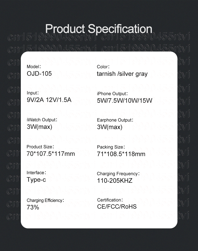 3 In 1 Transparante Magnetische Draadloze Oplader Stand Voor iPhone 14 13 12 Pro Voor 3/2 Station Dock Snelle Oplader_voghion.com