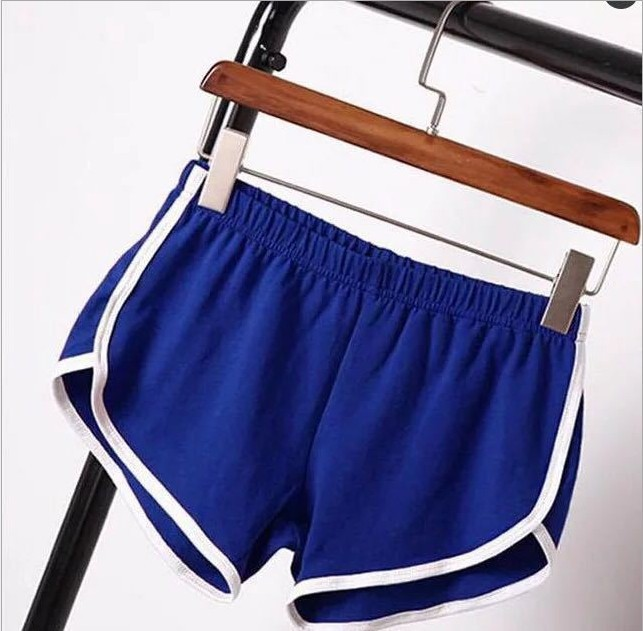 2024 Sports Shorts Women's Home Casual Solid Fashion Yoga Beachwear Candy Hot Pants_voghion.com
