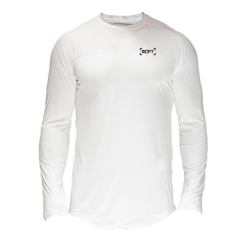 Men's long-sleeved quick-drying tights trend training top Running base_voghion.com
