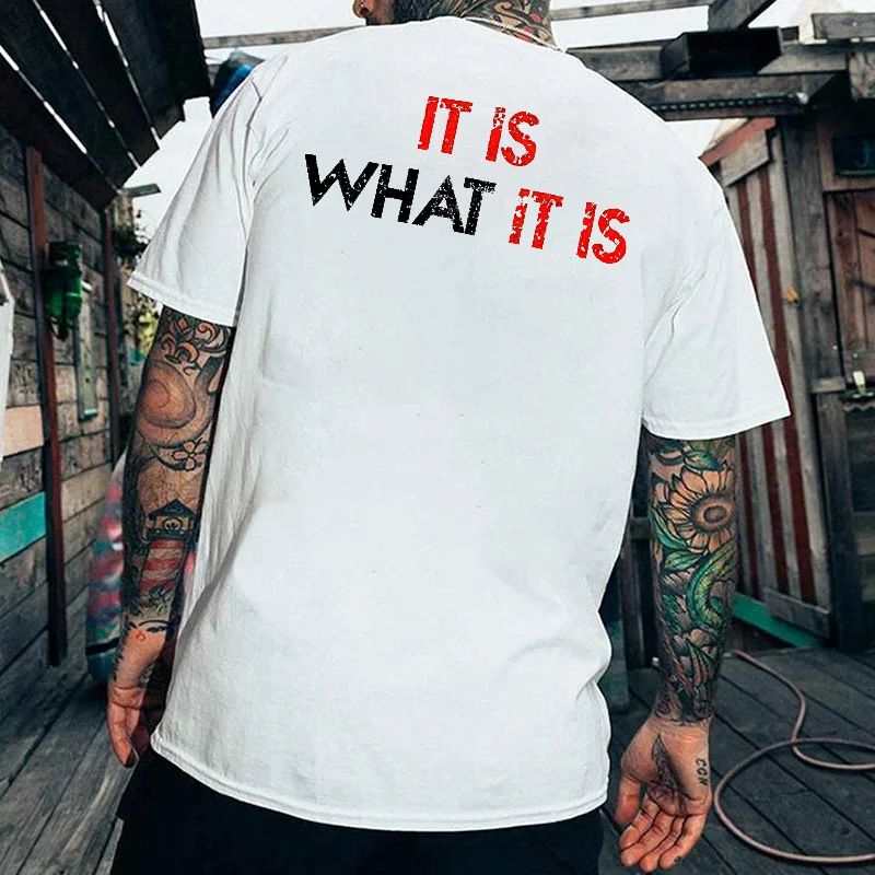 High-quality Printed Short-sleeved T-shirts Are Exclusive For Summer_voghion.com
