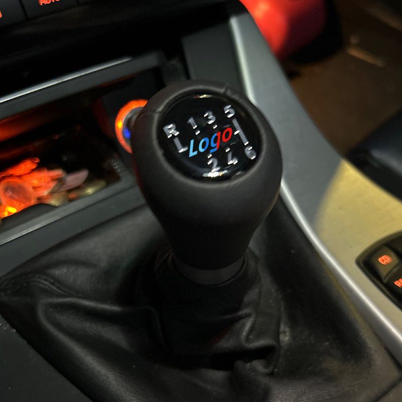 Perilla de cambio de marchas original para coche de 5/6 velocidades para serie 1, 3, 5, 6, E30, E36, E39, E46, E60, E87, E90, E91, E92_voghion.com
