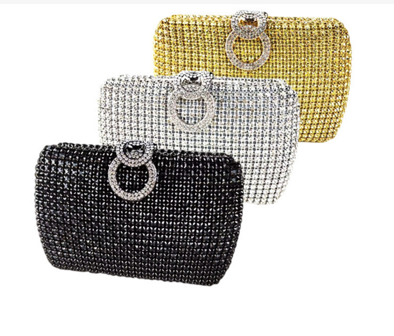 Heißer Verkauf neuer Banketttasche Diamant-Intarsien, Handtasche, Partytasche für Prominente, formelle Kleidung, kleine_voghion.com