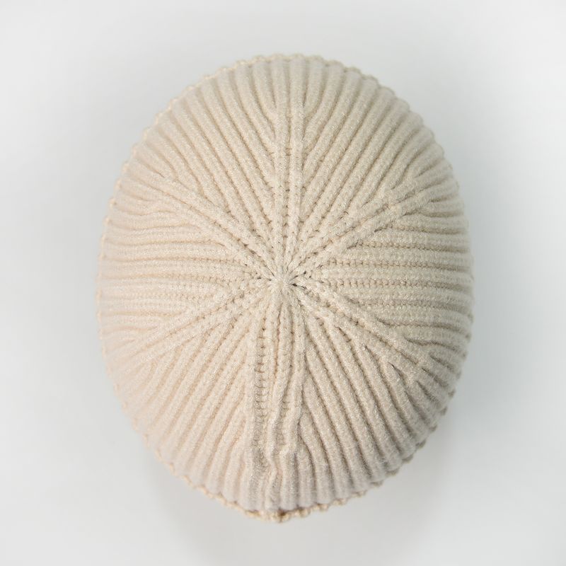 Unisex Knit melon skin hats Men's and women's warm woolen hats over cold hats Hip hop hats show small faces_voghion.com