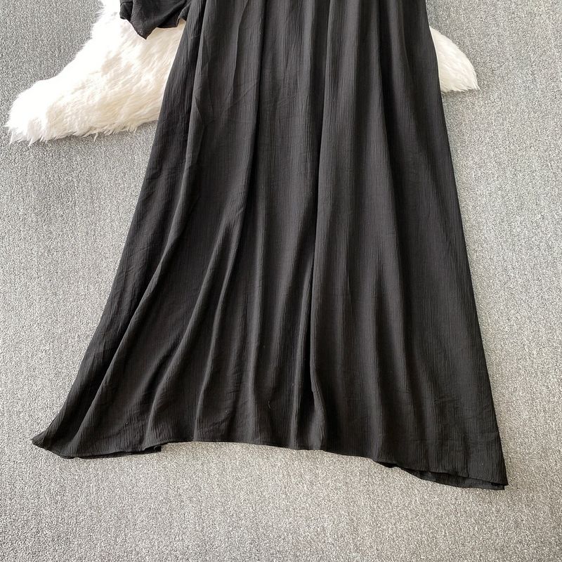 Women's Clothing Gentle Pink Design Temperament Bow Tie Lapel Shirt Casual Loose Slim Suspender Dress Suit_voghion.com