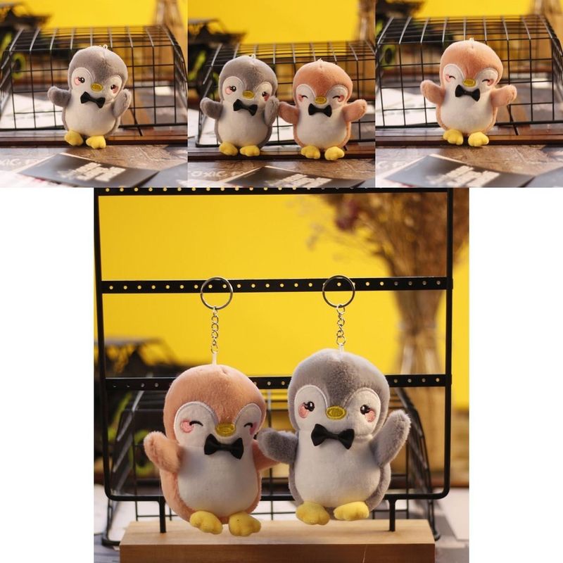 Plush Adorable Mini Penguin Keychain Cute Soft Toy Perfect For Bags Gifts And_voghion.com