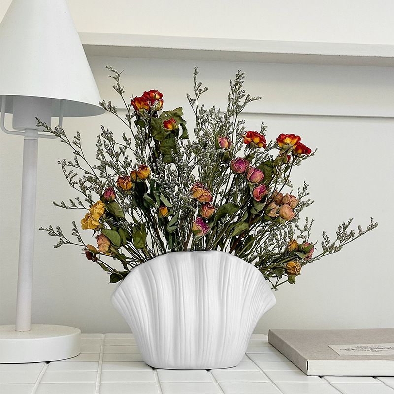 Modern Enkel Kreativ Vas Skrivbordsdekorationer Vardagsrum Blomsterarrangemang High End TV-skåp Entrédekorationer_voghion.com