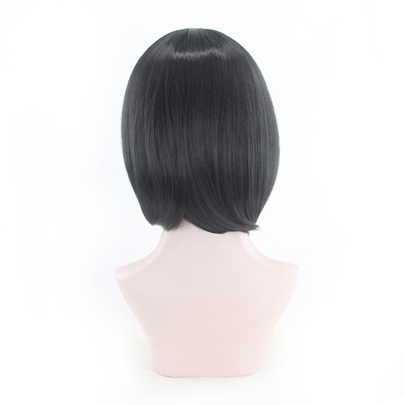 Synthetische Perücke für Frauen mit BOBO Face Wave Head Simulation Short Hair Female_voghion.com