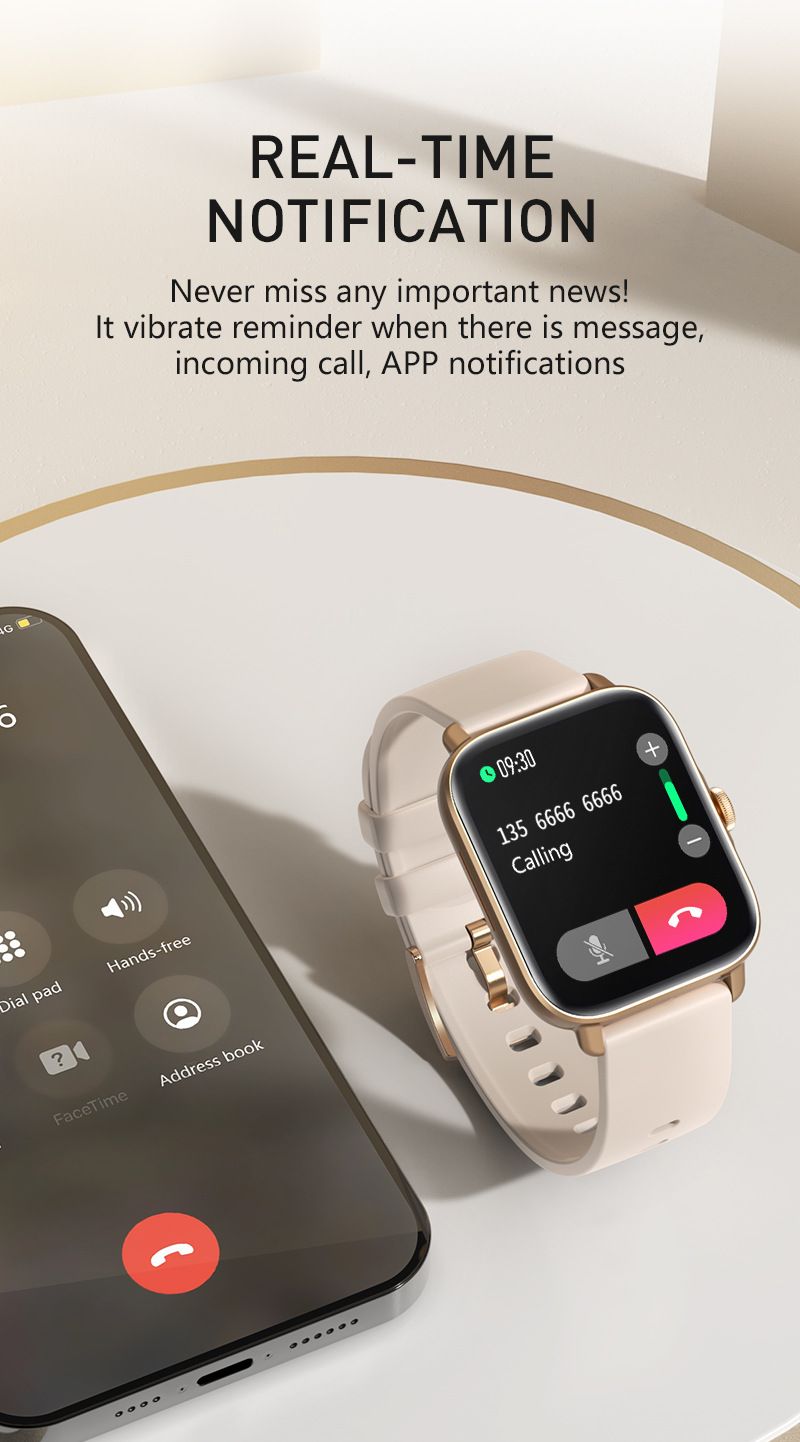 Y22 1.7-inch fashionable smartwatch with high-definition large screen message push, blood oxygen detection, sports and_voghion.com
