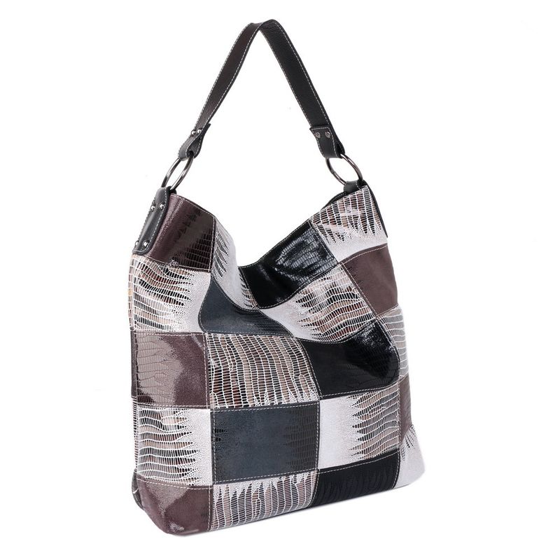 Borsa a tracolla da donna di grande capacità, in morbida pelle, semplice, alla moda, casual, per tutti i giorni_voghion.com