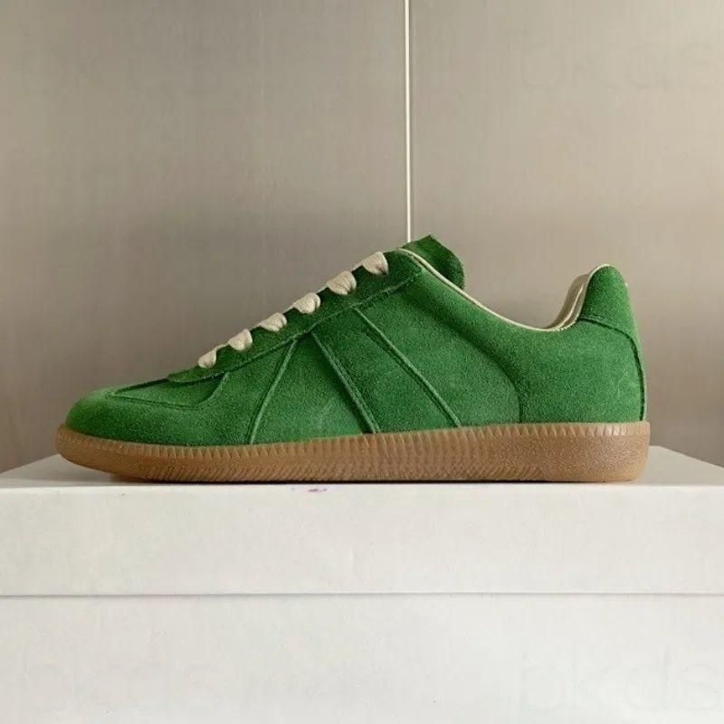 New Style Original Margiela Style Training Versatile Lace-up Unisex Casual Shoes Comfortable Flat Couple White Sneakers_voghion.com