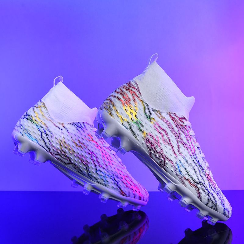 Jauni vīriešu futbola apavi, futbola zābaki, zēni, meitenes, studenti, treniņi, neslīdošas kniedes, pretslīdes, nodilumizturīgi, ērti_voghion.com