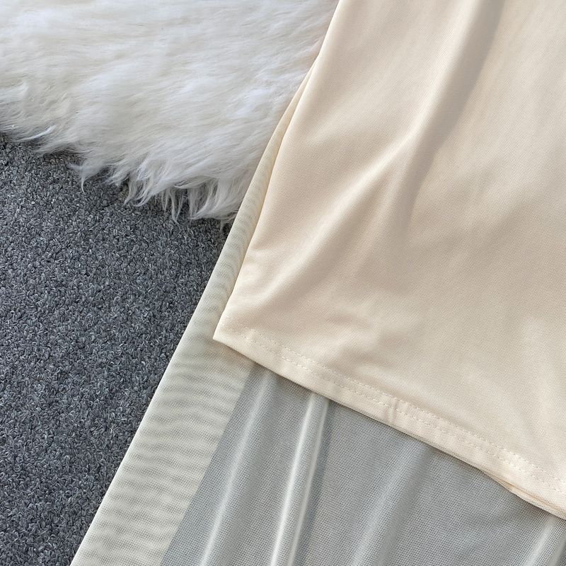 Rochie de vară frumoasă și unică pentru femei, stil vestimentar, cu guler înalt, subțire, cu șold, stil halter_voghion.com