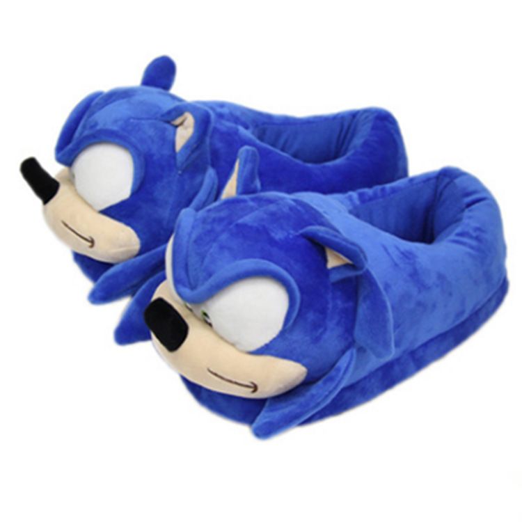 Pantofole di peluche di Cotton Hedgehog Sonic Home Furnishings_voghion.com