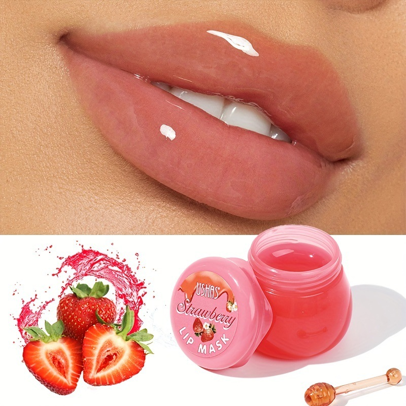Balsamo per labbra idratante rossetto Freeze aromatizzato alla fragola di vendita calda di USHAS_voghion.com