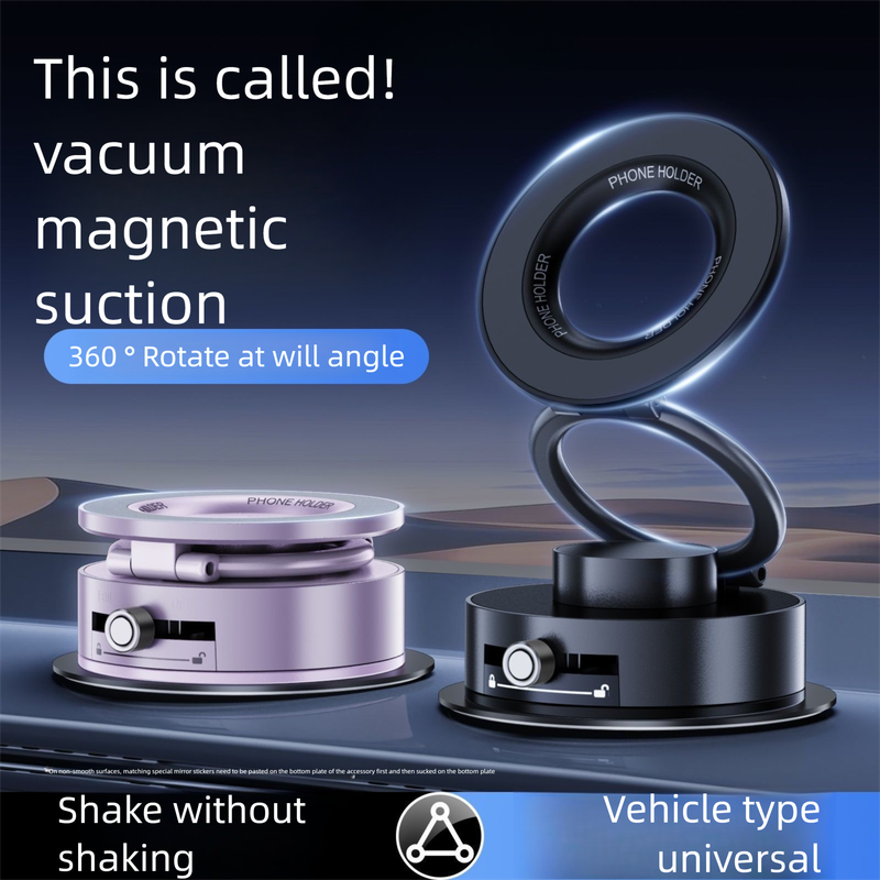 Supporto per telefono a vuoto, pieghevole, ventosa, stabile, navigazione, speciale, forte supporto magnetico per auto_voghion.com