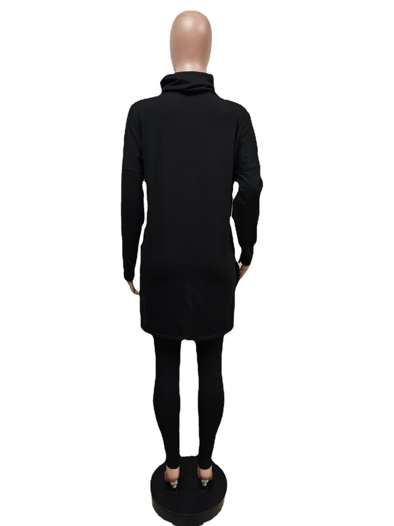 Modisches, asymmetrisches Cover-Hüftschlankheits-Zweiteiler-Set für Damen_voghion.com