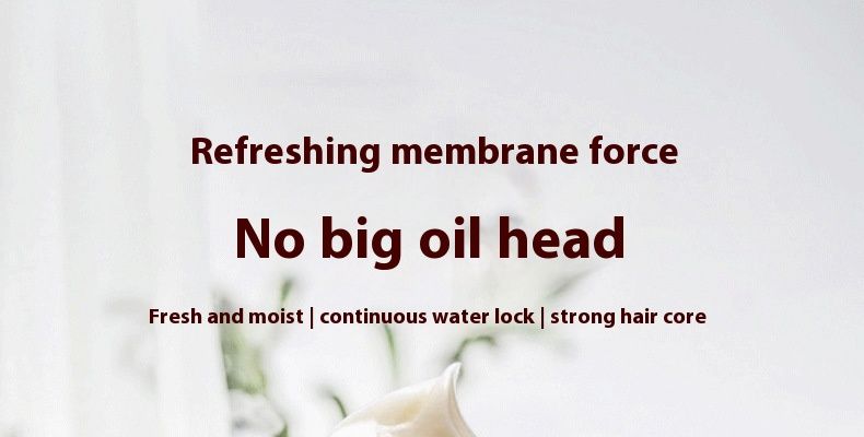 MELAO Forrest Gum Oil Saç Maskesi Kuru Kuru Boyama Haşlama Saç Yumuşatma Saç Özü_voghion.com