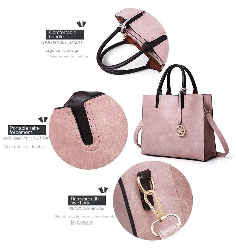 Women's Bag 2023 New Sub-mother Bag PU Material Women's Bag Large Bag Multi-piece Set Shoulder Bag Selected_voghion.com
