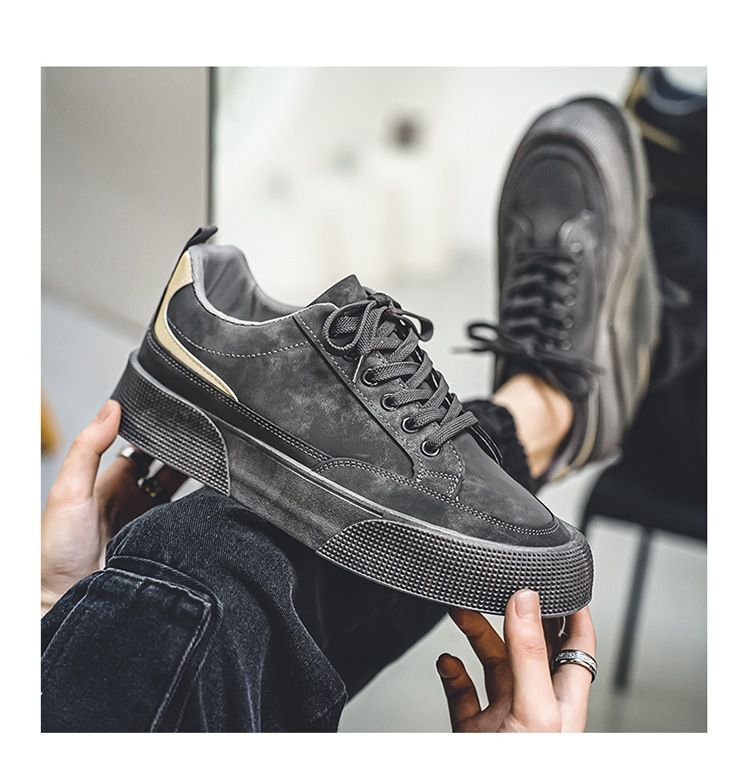 Work Men's Sneakers Sports Casual Winter Trendy Shoes Comfortable Hundred Everyday Not Tired Feet_voghion.com