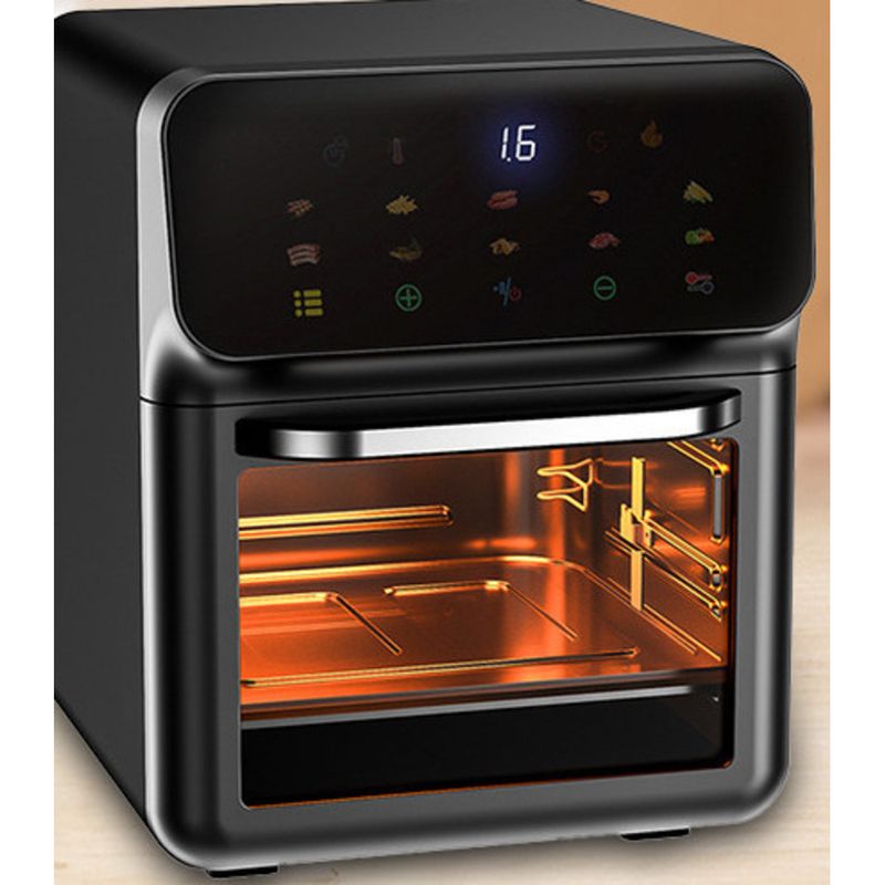 10L Μεγάλης Χωρητικότητας Air Visual Intelligent Πλήρως Αυτόματη Οικιακή Ηλεκτρική Φριτέζα, Πολυλειτουργική, Πολυστρωματική, Χωρίς Λάδι_voghion.com