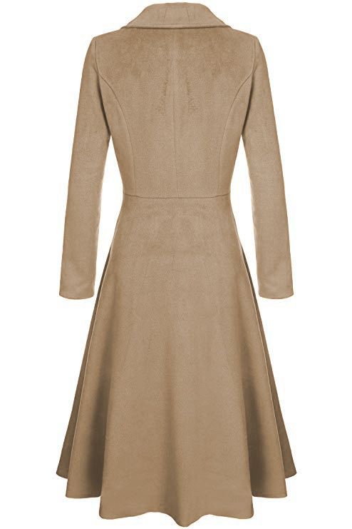 Women's Fashion Foreign Trade 2018 Autumn New Women's European And American Single-Breasted Sleeve Fashion Casual Long Trench_voghion.com