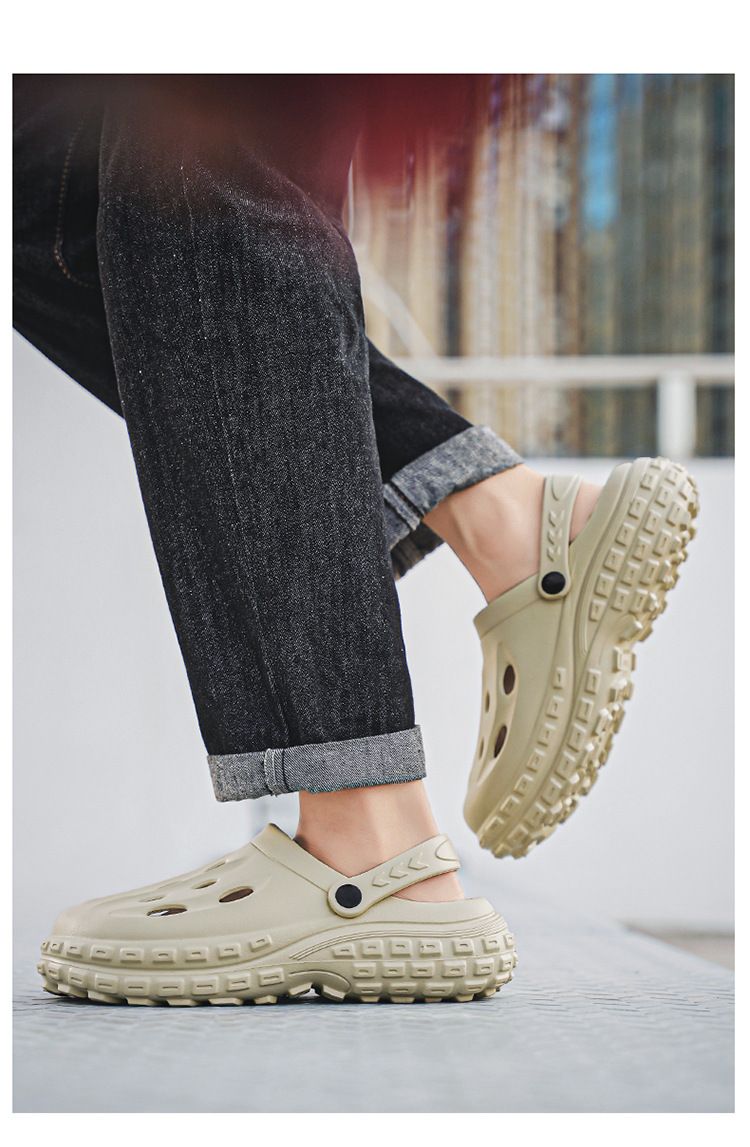 Men's EVA Clog Shoes - Thick Sole Breathable Beach Sandals With Non-Slip Design (Lightweight, Comfortable, Outdoor & Casual Wear)_voghion.com