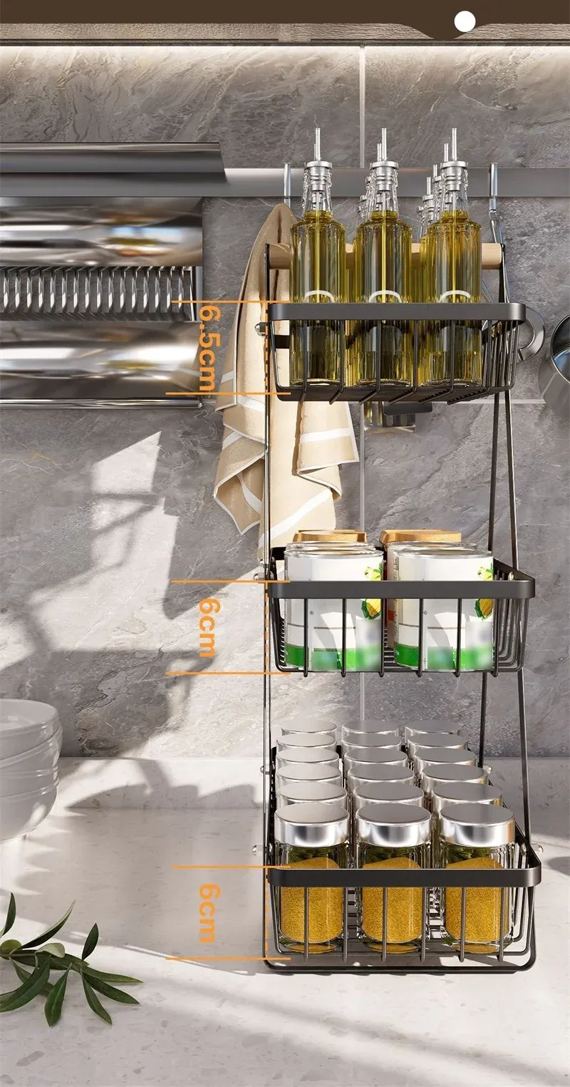 Nuovo portafrutta da banco a 2 o 3 ripiani, portatile, in ferro, per riporre frutta, pane e snack._voghion.com