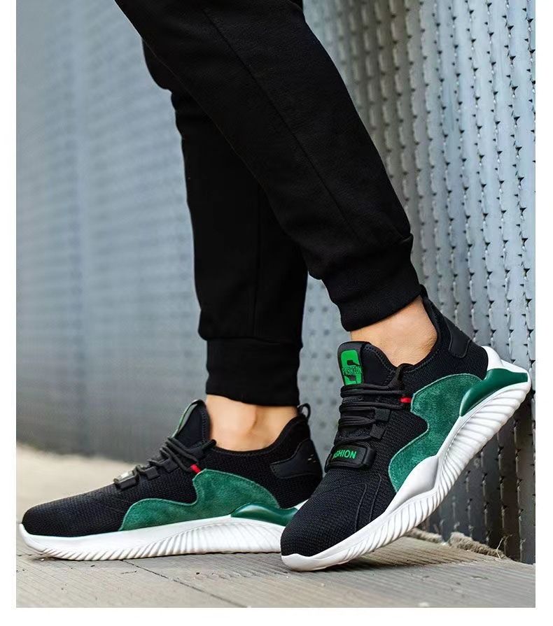 Arbeitsschutzschuhe Schlagfeste und durchstichfeste Sicherheitsschuhe Atmungsaktive, leichte, rutschfeste und verschleißfeste Baotong-Schuhe aus Stahl_voghion.com