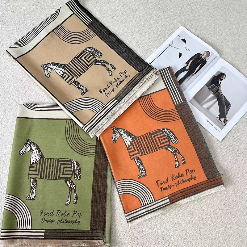 Livestreaming Internet Promi Kaschmir Fraen High-End Jacquard waarme Schal, Wanter Büro Loft_voghion.com