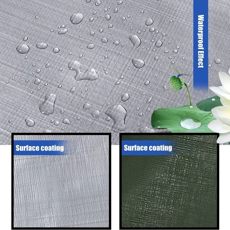 PE 0,32 mm lona à prova de chuva pano toldo ao ar livre jardim planta galpão caminhão toldo à prova d' água guarda-sol vela pet cão casa capa_voghion.com