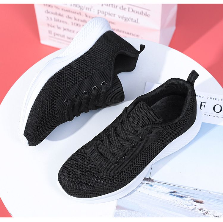 2024 Summer Thin Women's Comfortable, Breathable, Odor Hollow Single Mesh Anti slip Lightweight Daily Casual Shoes_voghion.com