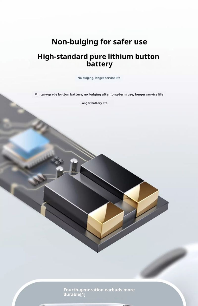 Słuchawki bezprzewodowe Pro4, 2024 słuchawki bezprzewodowe HiFi Stereo z mikrofonem z redukcją szumów ENC, długi czas odtwarzania w słuchawkach dousznych,_voghion.com