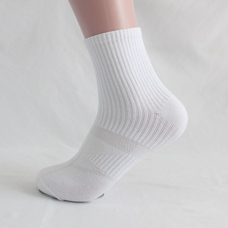 Calzini sportivi da uomo e da donna, calzini in cotone alti e medi, calzini corti traspiranti in rete, calzini da barca, calzini da uomo di grandi dimensioni_voghion.com