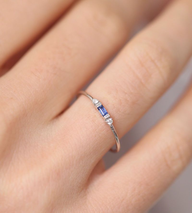 Zhenrong Neue Rose Gold Farbe frauen Smaragd Zirkon Überzogene Engagement Ring_voghion.com