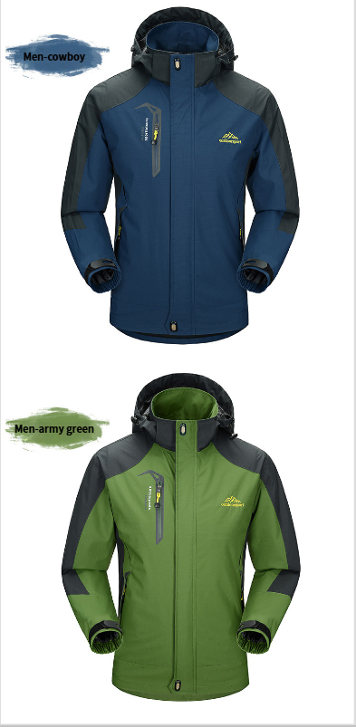 Spring And Autumn Thin Men, Outdoor Couple's Sports Hiking For Women, Windproof Jacket With Custom Printing_voghion.com