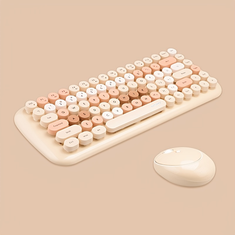 MOFII Candy Trådlöst 2.4G Tangentbord och Mus Set i Blandade Färger För Stationär Och Bärbar Dator_voghion.com