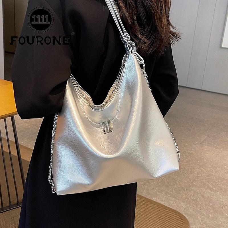 FOUR ONE einfache modische Nische vielseitige und multifunktionale Rucksack-Einkaufstasche, große Kapazität Einzelschulter_voghion.com