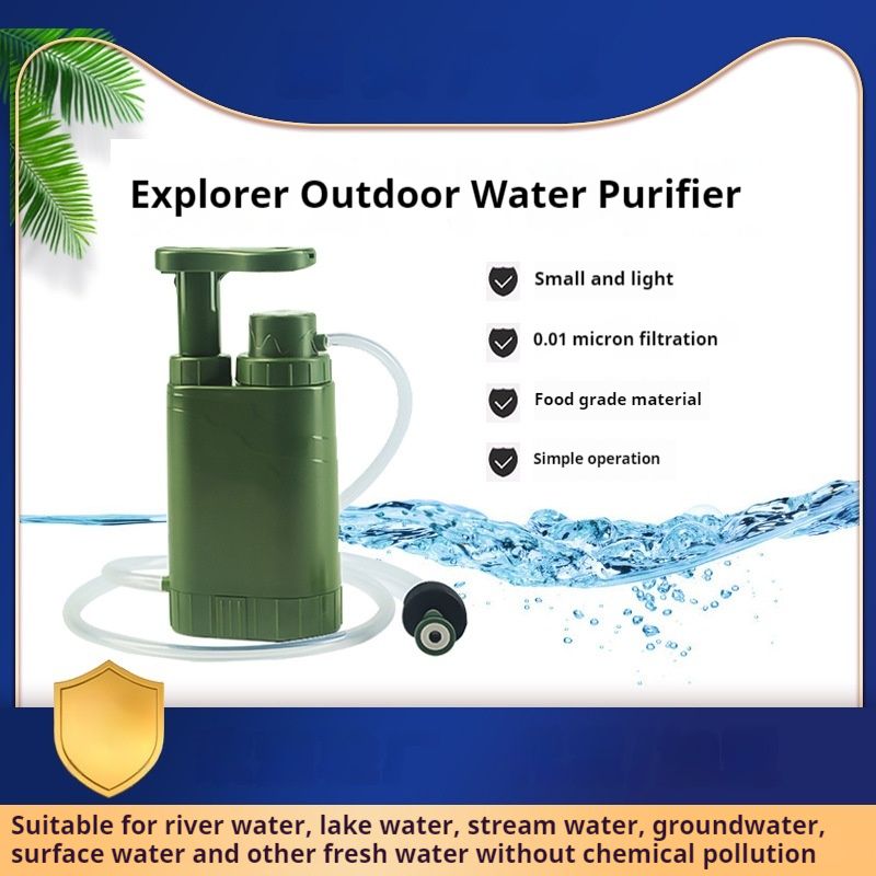 Explorer Straw Direct Drinking Ultrafiltration Filter Travel Portable Water Purifier Outdoor Emergency_voghion.com