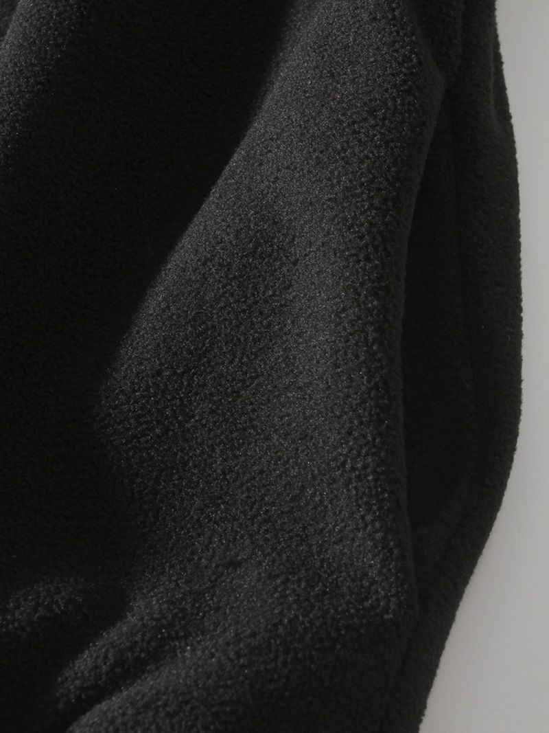 Chaqueta informal con capucha y cremallera para hombre - Sudadera ligera con cuello alto y forro polar para otoño e invierno (gris, negro, verde, beige)_voghion.com