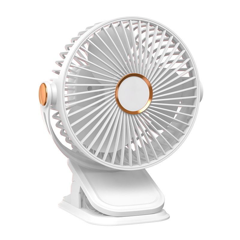 Clip-on High Power Portable USB Rechargeable Mini Electric Office Dormitory Desktop Wall-mounted Fan_voghion.com