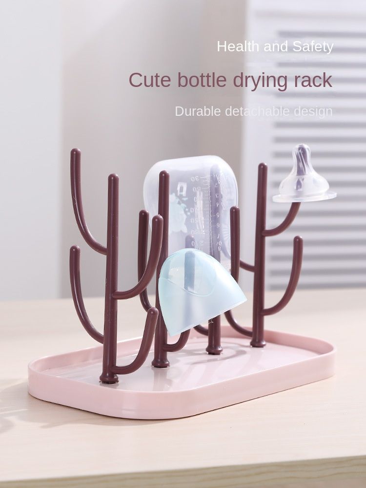 Baby Feeding Bottle Drain Rack, Nipple Feeding Cup Holder, Storage Drying Rack, Bottle Cleaning and Drying Machine_voghion.com