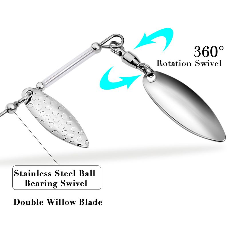 New Beard Man Bait 13.7G 16.8G Tassel Anti-Hook Metal Bionic Fishing Lure Sequin_voghion.com