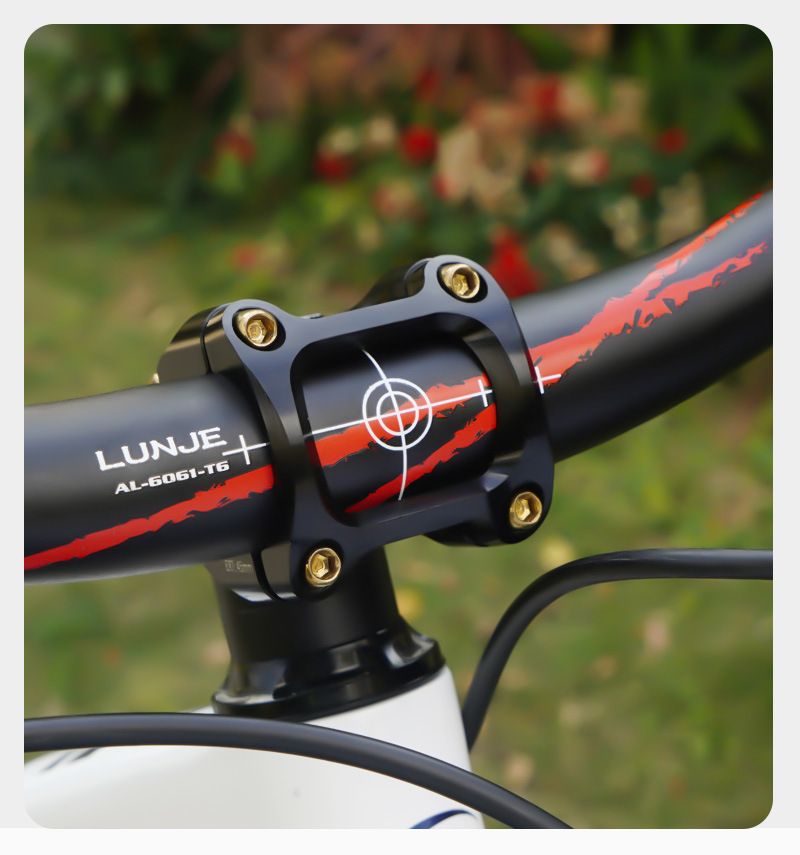 Potence courte CNC pour VTT tout-terrain 31,8/35 mm en alliage d'aluminium haute résistance pour descente_voghion.com