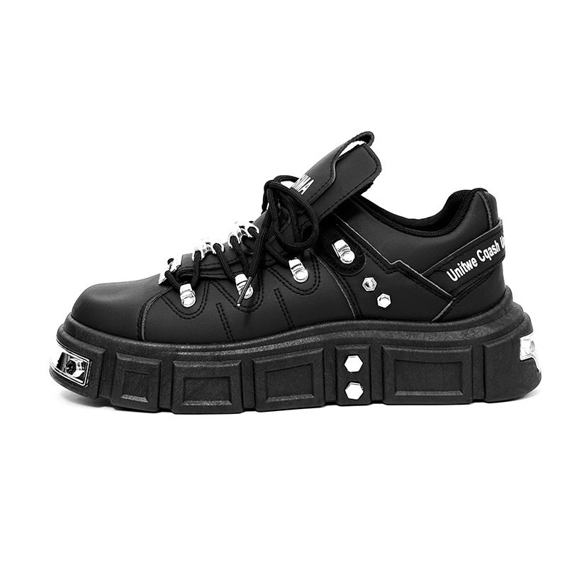 2025 New Niche Design Bread Men's Casual Punk Style Skate Shoes Large Size Sneakers Men_voghion.com