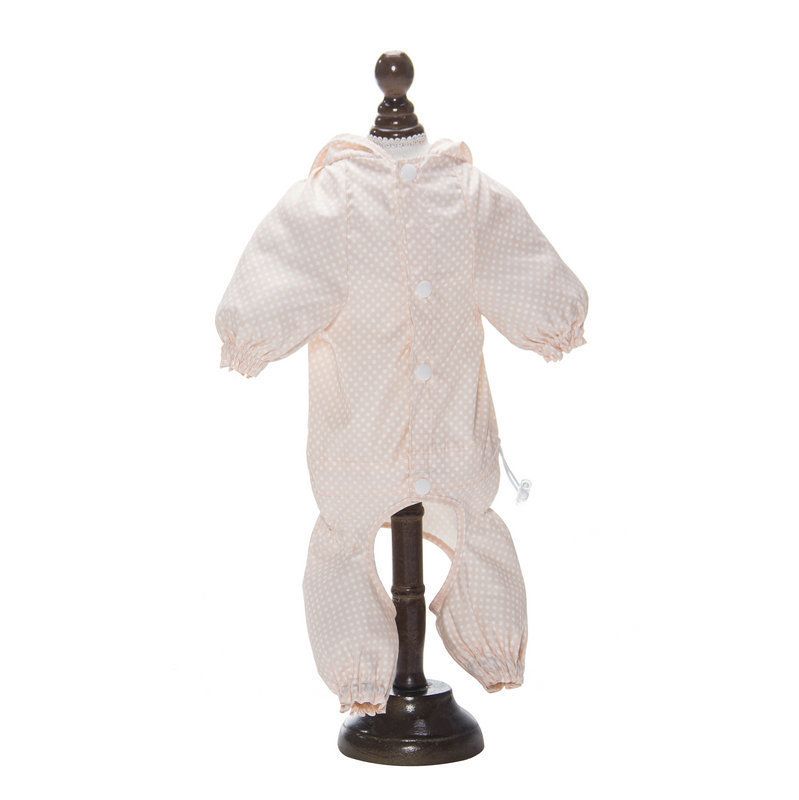 Dog Korean Style Polka Dot Summer Outdoor Four-Legged Waterproof Dustproof Clothes Puppy Pet Raincoat 2019 New Model_voghion.com