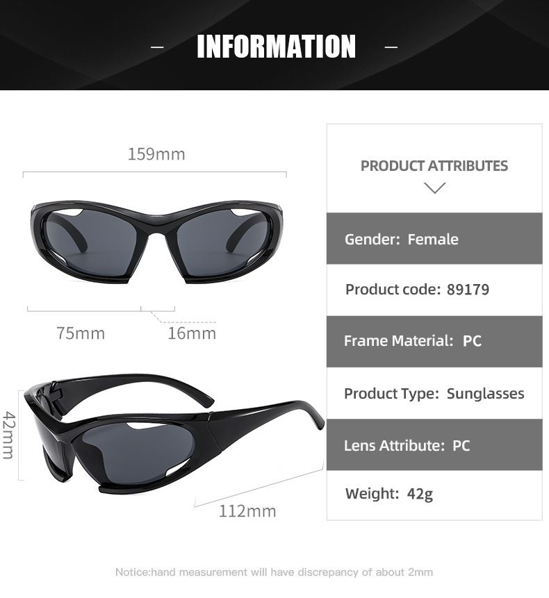 Men's Sunglasses New Style Mountaineering Hollow Sunglasses Fashion Outdoor Cycling Glasses Personality Running Windproof Goggles_voghion.com