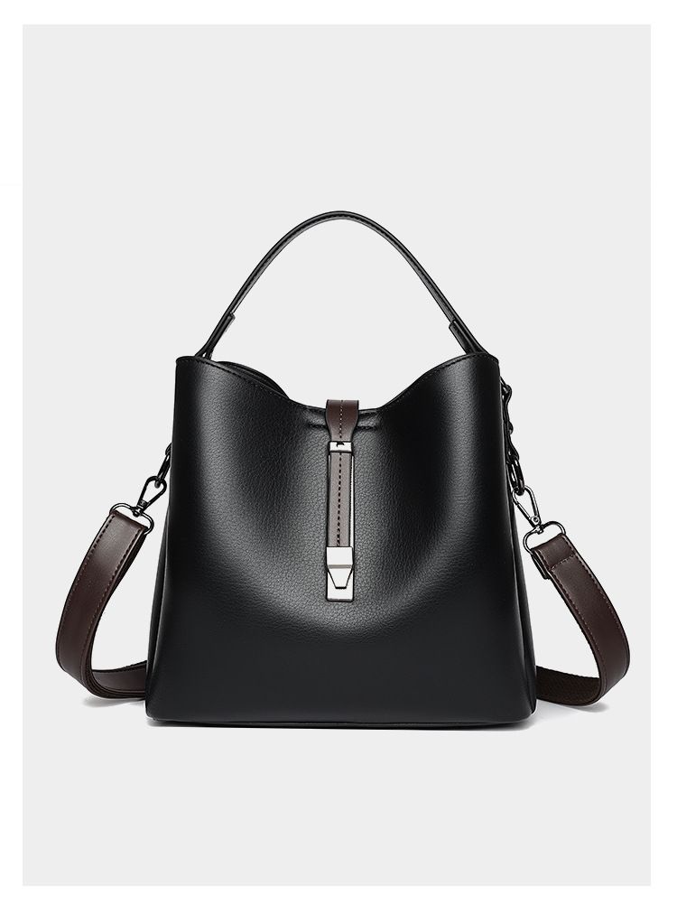 Borsa a secchiello in morbida pelle per donna 2024 nuova borsa a tracolla monospalla di grande capacità, minimalista e alla moda, urbana_voghion.com