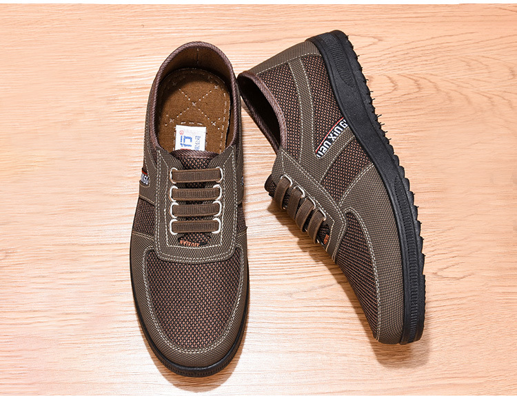 Zapatos de lona planos tipo náutico para hombre, estilo informal, con plataforma y sin cordones_voghion.com