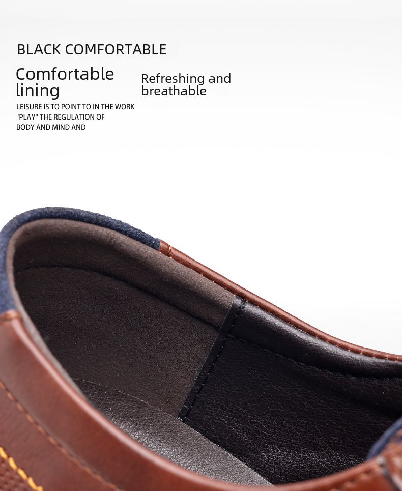 Mildon 9901 cross-border men's leather shoes men's large size 38-48 work Fashion OPP bag packaging without shoe box_voghion.com