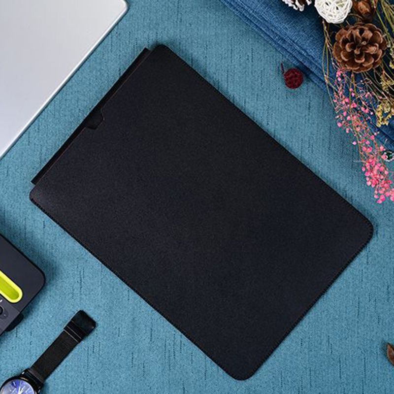 Farfi Sleeve Waterproof Soft Faux Leather Keyboard Travel Bag Case for Logitech K480_voghion.com